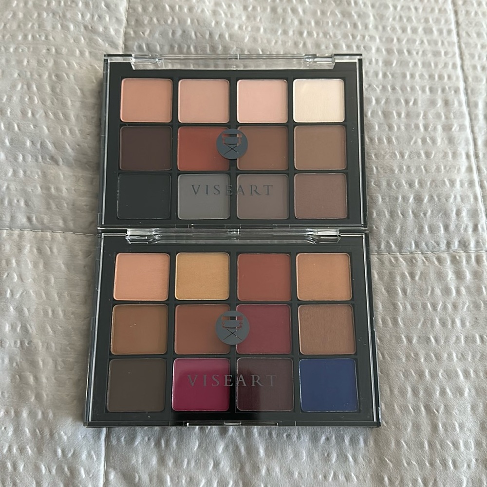 Viseart Neutral Mattes Milieu & Neutral Matte Eyeshadow Palettes